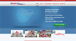 Desktop Screenshot of myagencyvideos.com